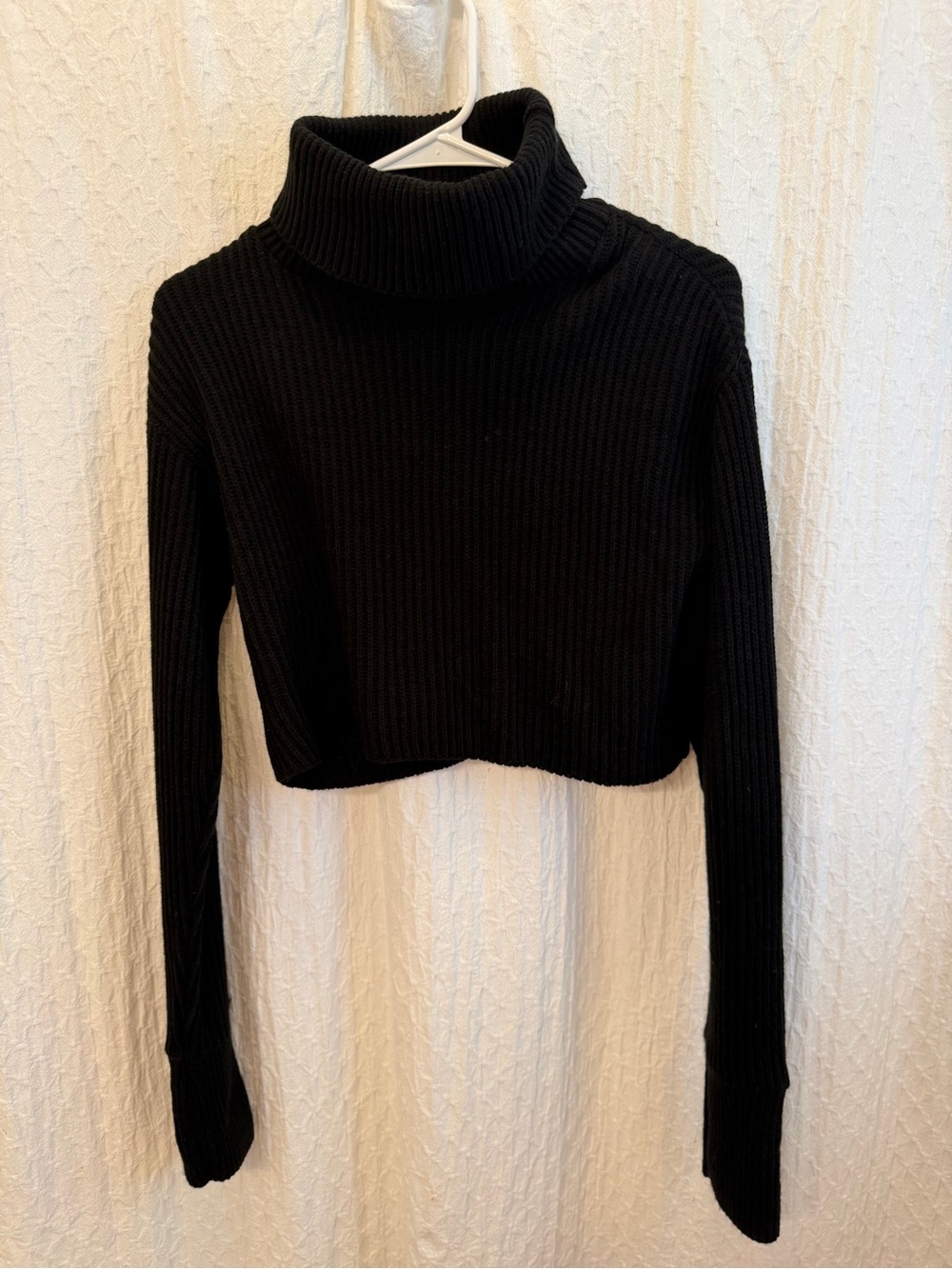 Nasty Gal Cropped Turtleneck Sweater